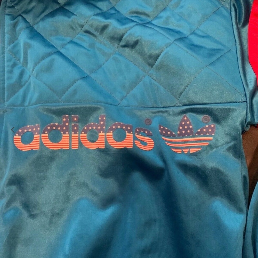 Vintage Adidas VENTEX 80's Made in France  Jacket Retro Sz L Mega Rare Mint L - Picture 3 of 8
